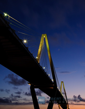 Ravenel Bridge July Sunset 2